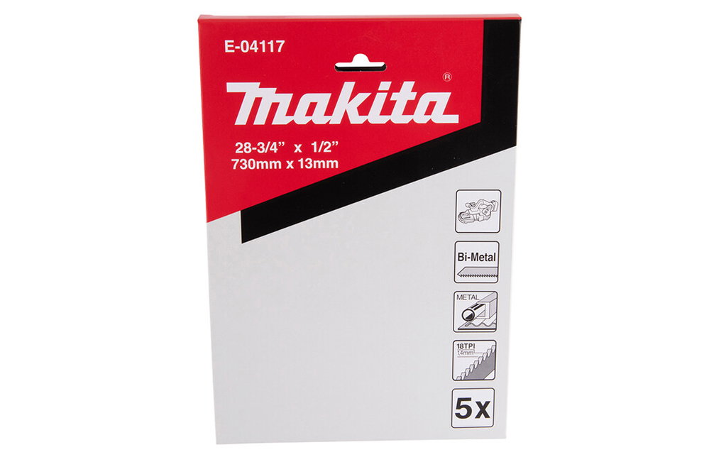 Makita Bandsägeblätter, 5 Stück