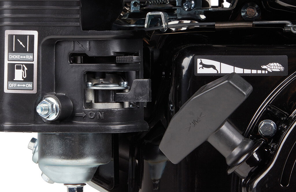 Motor 6,5 PS, mit rotierender Welle