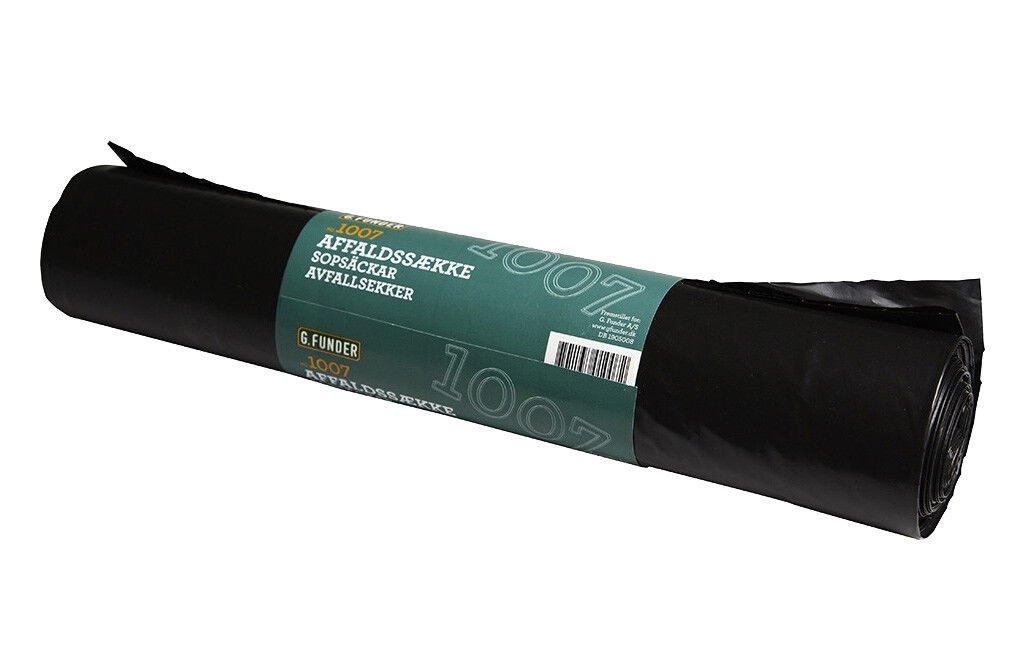 Abfallsäcke, schwarz - 10 Stück