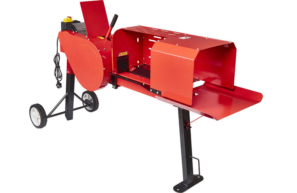 Elektrischer Turbo-Holzspalter 8 t 230 V mit Untergestell