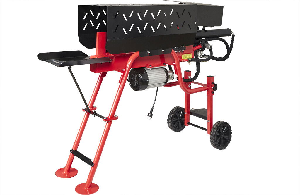 Elektrischer Holzspalter 8 t 230 V, mit Untergestell